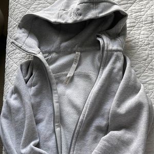 Lululemon gray scuba hoodie